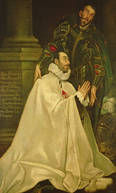 Julian Romero de las Azanas with St. Julian by El Greco